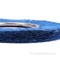 Blue Bias Tissu Type de polissage Z-Type